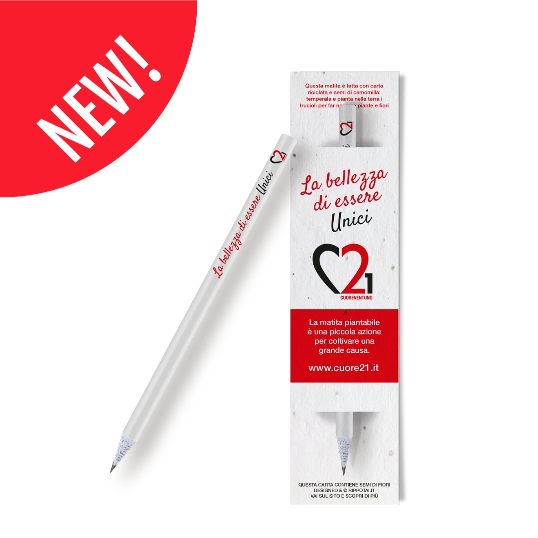 Matita piantabile - La bellezza di essere unici