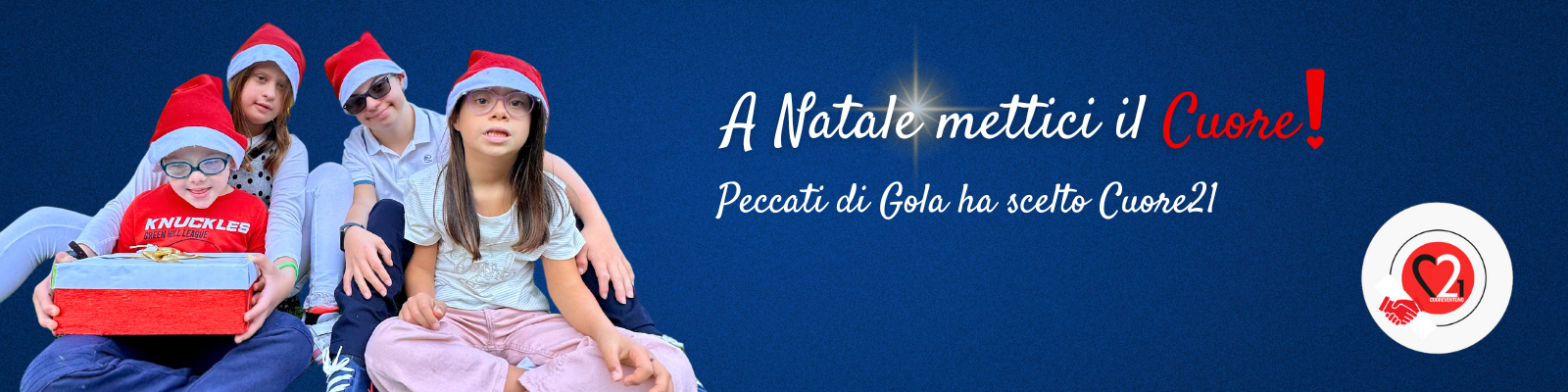 A Natale Mettici il Cuore – Peccati di Gola ha scelto Cuore 21