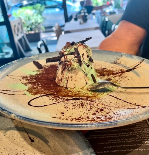 <p>Semifreddo cocco e menta</p>